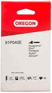 Oregon Catena per Sega potatrice, Passo 3/8", Calibro 1,3 mm, 40 Maglie di Trasmissione per Barra da 25 cm, compatibile con Tutte le Marche, Incluse Einhell, McCulloch, Husqvarna e Molte Altre