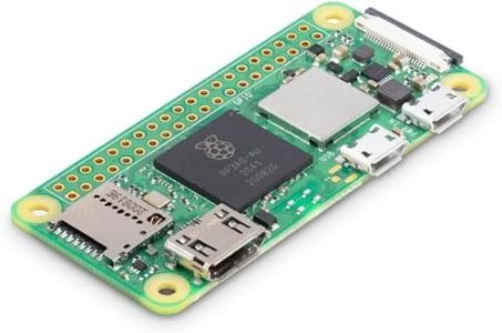 Raspberry Pi Zero 2 W ARM 64-bit Cortex-A53 CPU, 512MB SDRAM, 2.4GHz 802.11 b/g/n Wireless LAN, Bluetooth, BLE, Composite Video and Reset pins via Solder Test Points [SC1146]