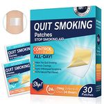 21mg Quit Smoking Patches,Step 1 Stop Smoking Aids Patches,30 Count Transdermal System Patch,Quit Smoking Stickers That Work with 2 Weeks,Easy and Effective Help to Quit That Work