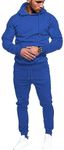 COOFANDY Men's Hooded Athletic Tracksuit Casual Sweatersuit For Sport Active