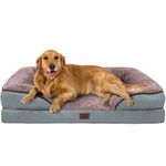 Orthopedic Dog Bed Memory Foam Pet Bed with Waterproof Lining and Nonskid Bottom Couch