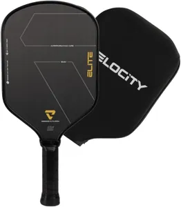 Velocity Pickleball Paddle, T700 Carbon Fiber Pickleball Paddle with High Grit Surface, USAPA Approved, Lightweight Polymer Core, Elongated Anti-Slip Handle for Power, Spin & Control