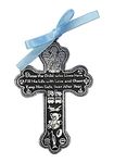 CA Gift CM6 Baby Boy Cross Crib Medal, 3" High