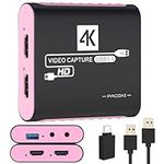 Capture Card with 4K HDMI Passthrou