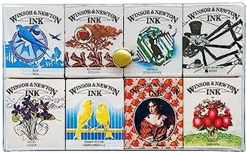 Winsor & Newton Windsor & Newton Drawing Ink, 14ml, 8 Colors H Set