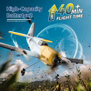 DEERC 3-Channel RC Plane – Remote Control Airplane for Beginners