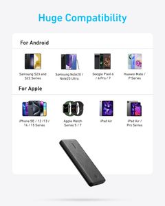 Anker PowerCore 10K Portable Power Bank – 10000mAh Fast Charging