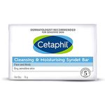 Cetaphil VVF India Cleansing And Moisturising Syndet Bar, 75g