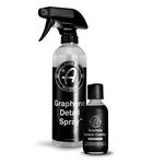 Adam’s 10H Graphene Ceramic Coating & Detail Spray Bundle - 7+ Years of Protection w/Graphene Infused Detailer | Car Detailing Kit for Protection On Car Boat RV Motorcycle & Glass