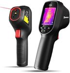 HIKMICRO E1L Compact Thermal Imaging Camera, 160 x 120 IR Resolution/19200 Pixels, 25Hz Refresh Rate, Portable Handheld Infrared Thermal Imager with Laser Pointer, -20 °C ~550 °C Temperature Range