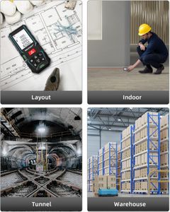 MiLESEEY 50M Laser Distance Measure – Digital Range Finder