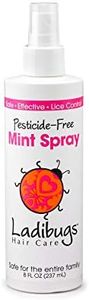 Ladibugs Lice Prevention Mint Spray 8oz | Natural Ingredients | Highly Effective Lice Treatment Spray | Daily Use