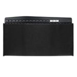 kwmobile Dust Cover Compatible with Universal Keyboard (L) - Computer Keyboard Protector Fabric Case - Black