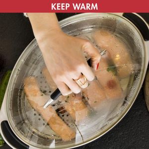 Magimix Stainless Steel Food Steamer, 12.2L Capacity