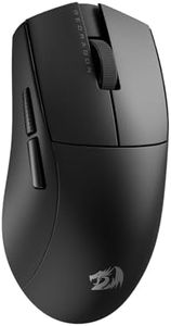 Redragon M916 PRO 3-Mode Wireless Gaming Mouse, 49G Ultra-Light 26K DPI Gamer Mouse w/Ergonomic Natural Grip Build, Full Programmable Buttons, Software Supports DIY Keybinds & DPI
