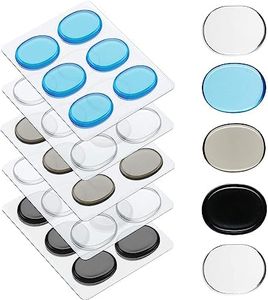 30 Pieces Drum Dampeners Gel Pads Silicone Drum Silencers Dampening Gel Pads Non-toxic Soft Drum Dampeners for Drums Tone Control (Size Set 1, Color Set 1)