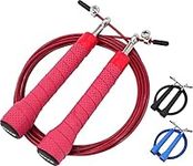 RDX Skipping Rope Gymnastics Fitness Adjustable Gym PVC Jump MMA Boxing Metal Cable Workout Speed Fat Loss Weight Jumping Exercise High Intensity Interval Training