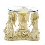 StealStreet SS-KHD-D1215 5.75" Sparkling Angelic Trio Oil Warmer