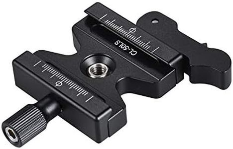 Andoer Morsetto a Piastra Sgancio Rapido Base Quick Release Plate Piastra A Sgancio Rapido Arca Swiss Plate Morsetto Arca Swiss Morsetto A Sgancio Rapido Compatibile Con Arca Swiss
