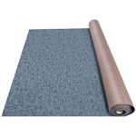 Happybuy Marine Carpet Boat Carpet Rugs Indoor Outdoor Rugs for Patio Deck Anti-Slide TPR Water-proof Back Cut Outdoor Marine Carpeting Easy Clean Outdoor Carpet Roll Entryway Porch (6 * 13ft, Gray)