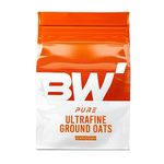 Bodybuilding Warehouse, Pure Ultrafine Ground Oats - Add to your Protein Shakes - (Unflavoured, 1kg)