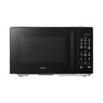 COMFEE' 23L Digital Solo Microwave Oven, 900W Compact Countertop Microwave with Inverter,9 Auto Menus, 5 Power Levels, Express Cook,Defrost, Easy Control, Timer, ECO Mode, Black - CMO-E232NL(BK)
