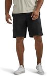 Lee Men's Big-Tall Performance Series Extreme Comfort flat front shorts, Black, 50 US