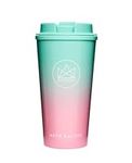 Neon Kactus Double Wall Reusable Coffee Cups (Twist & Shout, 16oz (1 pack)