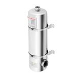 VonVVer 60kW Pool Heat Exchanger 200,000 Btu/h, 304 Stainless Steel Heater for Swimming Pools, Hot Tubs & Outdoor Ponds, Output, Compact 5x19 Inch, Max Pressure 145 PSI, Suitable for Fresh/Salt Water