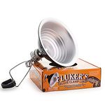 Fluker's Clamp Lamp with Switch - 8.5", Black