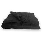 Pinnacle Mercantile Black Edition Woobie Made in USA by Winston-Salem Industries for The Blind All Purpose Poncho Liner Multi Use Nylon Tactical Camping Blanket