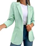 Discount Items Women Jacket Summer School Uniform Cardigan Sweaters for Engagement Ladies Jackets Plus Size Summer Blazers Blazer Dress for Women Comfort Blazer for Womens Work