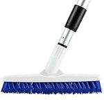 ELITRA HOME Grout Cleaner Brush with Telescopic Handle & Tough Bristles for Narrow & Wide Kitchen Shower Tub Tile Surfaces by ELITRA HOME (Swivel Grout Scrubber)