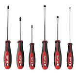 Milwaukee 48-22-2706 6Piece Phillips and Slotted Head Screwdriv Ing Set W/Magnetic Tips and Trilobe Handles