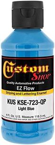 Custom Shop KSE723-QP Light Blue - EZ Flow Pinstripe & Lettering Enamel Paint - 4 Ounce
