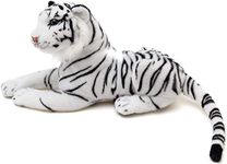 Tickles Tiger Soft Stuffed Plush Animal Toy for Kids Boys & Girls Birthday Gifts (Color: White Size: 39 cm)