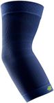 Bauerfeind Elbow Sleeve; Sports Compression Elbow Support, 1 Unisex Elbow Bandage with Compression, for Basketball, Athletics and for Ball and Impact Sports, Can be Worn Right and Left - Navy, Small