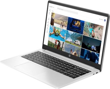 HP Chromebook 15.6" Laptop – 128GB, Mineral Silver