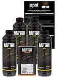 UPOL Raptor Black Bed Liner & Texture Coating, 4 Liters NewF