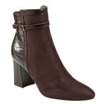 Bandolino Women's Berry Ankle Boot, Coffee Brown 200, 9