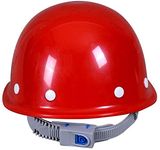 DARIT Safety Helmet - high-Strength ABS Material Construction site Anti-Smashing Helmet Construction Engineering Cap Industrial Workers Helmet Impact Resistance (Red)