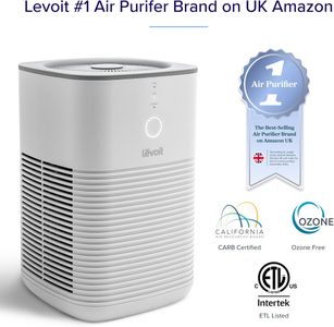 LEVOIT Dual HEPA Air Purifier – Gray