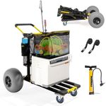 Bonnlo Beach Cart with 12" Big Ball