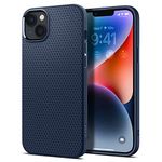 Spigen Case for iPhone 14 Case: Liquid Air [Shockproof], [Slim and Lightweight] for iPhone 14 Case - Navy Blue