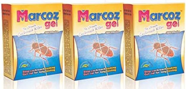 MMR Making Marvelous Marcoz Ultimate Cockroach Killer Anti Roach Red Gel 20 Gram Big - Pack of 3