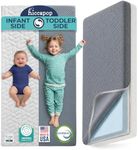hiccapop Baby Crib Mattress - Safe, Non-Toxic, Waterproof - Dual Sided w/Firm Side for Babies & Soft Memory Foam Side for Toddlers - Memory Foam Crib Mattress - Toddler Bed Mattress - Baby Mattress