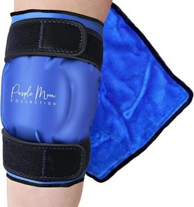 Ice Knee Pad – Reusable Cold & Hot Gel Wrap for Knee Pain Relief, Swelling & Injury Recovery – Adjustable Compression Sleeve for Men & Women – Arthritis, Post-Surgery & Sports Injury Support