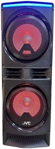 JVC Party Speaker | Party Box Portable Bluetooth Speakers | USB, AUX, FM Radio | Record Function, Guitar & Mic Inuputs | Bass, Treble, Echo Controls | Outdoor Speaker with DJ Lights (XS-N7212PB)