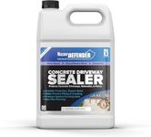 MasonryDefender 1 Gallon Penetrating Concrete Sealer for Driveways, Patios, Sidewalks - Clear Water-Based Silane Siloxane Sealer Water Repellent