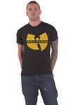 WU TANG CLAN Men's Logo T-Shirt, Black, Large